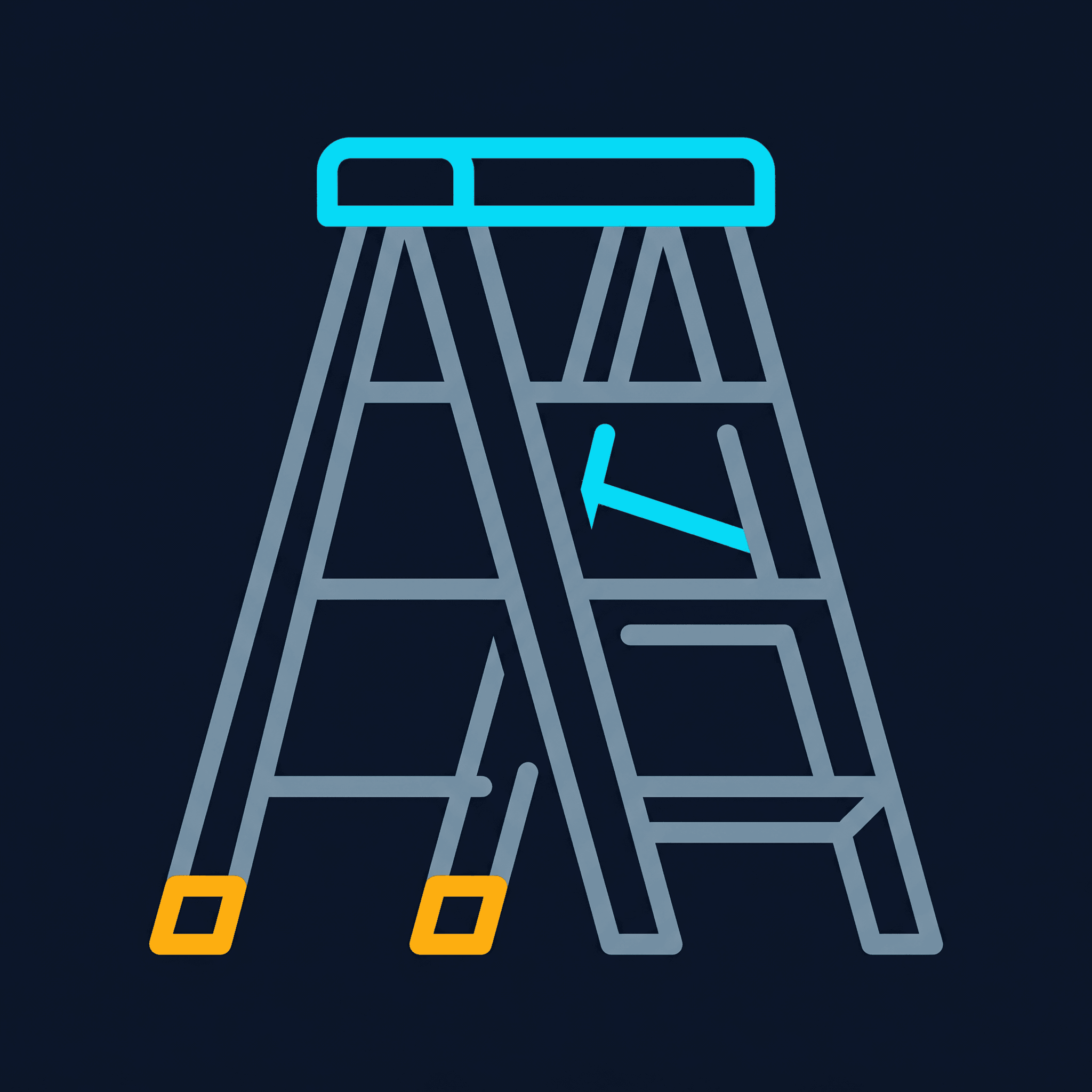 Stepladder icon